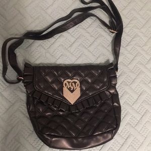 Black Metal Mulisha crossbody / shoulder bag